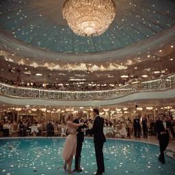 The Captain watches the dancing, FFF Cruises: Voyage 01 · FFF\CRS\006\004