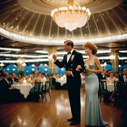 The Captain watches the dancing, FFF Cruises: Voyage 01 · FFF\CRS\006\013