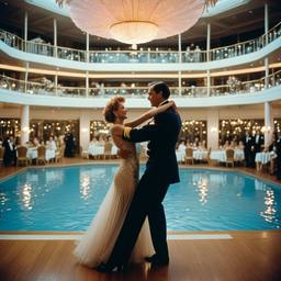 The Captain watches the dancing, FFF Cruises: Voyage 01 · FFF\CRS\006\016
