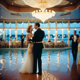 The Captain watches the dancing, FFF Cruises: Voyage 01 · FFF\CRS\006\021