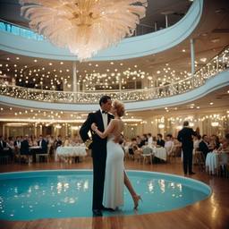 The Captain watches the dancing, FFF Cruises: Voyage 01 · FFF\CRS\006\028