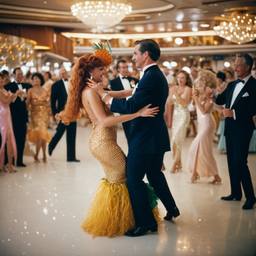 Ballroom dancing, mermaids and octopi, FFF Cruises: Voyage 01 · FFF\CRS\007\014