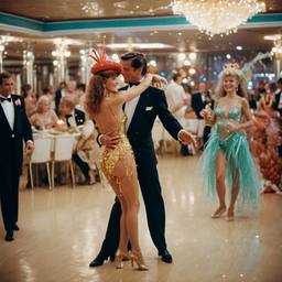 Ballroom dancing, mermaids and octopi, FFF Cruises: Voyage 01 · FFF\CRS\007\020