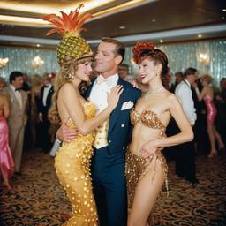 Ballroom dancing, seahorse and mermaid costumes (surreal), FFF Cruises: Voyage 01 · FFF\CRS\009\008