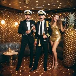 The Captain in bed with a jazz band, FFF Cruises: Voyage 01 · FFF\CRS\022\005