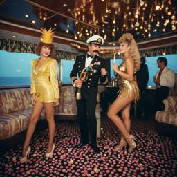 The Captain in bed with a jazz band, FFF Cruises: Voyage 01 · FFF\CRS\022\006