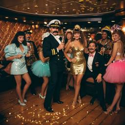 The Captain in bed with a jazz band, FFF Cruises: Voyage 01 · FFF\CRS\022\011