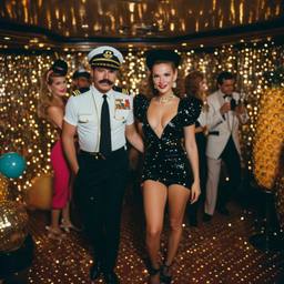 The Captain in bed with a jazz band, FFF Cruises: Voyage 01 · FFF\CRS\022\013