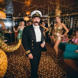 The Captain in bed with a jazz band, FFF Cruises: Voyage 01 · FFF\CRS\022\016