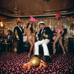 The Captain in bed with a jazz band, FFF Cruises: Voyage 01 · FFF\CRS\022\021