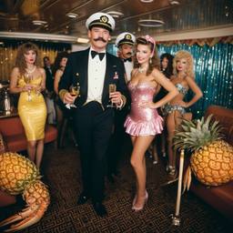 The Captain in bed with a jazz band, FFF Cruises: Voyage 01 · FFF\CRS\022\022