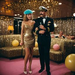 The Captain in bed with grandmas eating ice cream, FFF Cruises: Voyage 01 · FFF\CRS\023\008