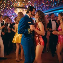 The Captain dancing with his officers (1970s), FFF Cruises: Voyage 01 · FFF\CRS\024\006