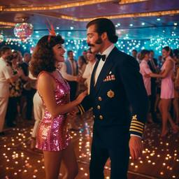 The Captain dancing with his officers (1970s), FFF Cruises: Voyage 01 · FFF\CRS\024\008