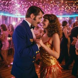 The Captain dancing with his officers (1970s), FFF Cruises: Voyage 01 · FFF\CRS\024\009