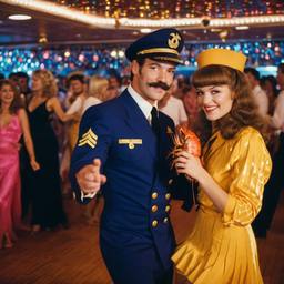 The Captain dancing with his officers (1970s), FFF Cruises: Voyage 01 · FFF\CRS\024\010