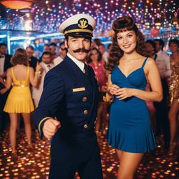 The Captain dancing with his officers (1970s), FFF Cruises: Voyage 01 · FFF\CRS\024\011