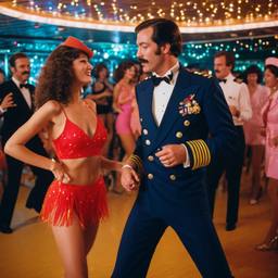 The Captain dancing with his officers (1970s), FFF Cruises: Voyage 01 · FFF\CRS\024\013