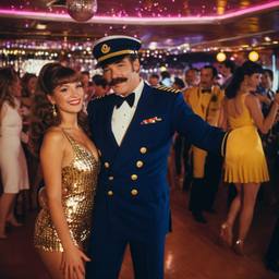The Captain dancing with his officers (1970s), FFF Cruises: Voyage 01 · FFF\CRS\024\014