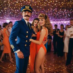 The Captain dancing with his officers (1970s), FFF Cruises: Voyage 01 · FFF\CRS\024\016