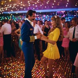 The Captain dancing with his officers (1970s), FFF Cruises: Voyage 01 · FFF\CRS\024\019