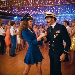 The Captain dancing with his officers (1970s), FFF Cruises: Voyage 01 · FFF\CRS\024\021