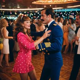 The Captain dancing with his officers (1970s), FFF Cruises: Voyage 01 · FFF\CRS\024\022