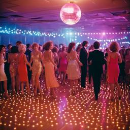 Disco dancers dressed as flamingos (1970s), FFF Cruises: Voyage 01 · FFF\CRS\025\001