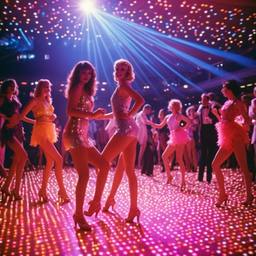 Disco dancers dressed as flamingos (1970s), FFF Cruises: Voyage 01 · FFF\CRS\025\008