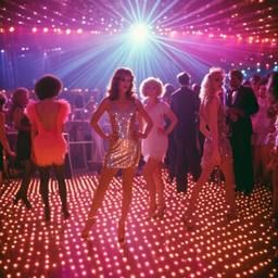 Disco dancers dressed as flamingos (1970s), FFF Cruises: Voyage 01 · FFF\CRS\025\013
