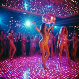Disco dancers dressed as jellyfish (1970s), FFF Cruises: Voyage 01 · FFF\CRS\027\001