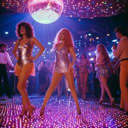 Disco dancers dressed as jellyfish (1970s), FFF Cruises: Voyage 01 · FFF\CRS\027\002