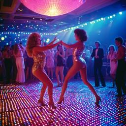Disco dancers dressed as jellyfish (1970s), FFF Cruises: Voyage 01 · FFF\CRS\027\004