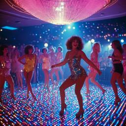 Disco dancers dressed as jellyfish (1970s), FFF Cruises: Voyage 01 · FFF\CRS\027\005