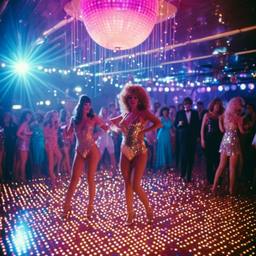 Disco dancers dressed as jellyfish (1970s), FFF Cruises: Voyage 01 · FFF\CRS\027\006