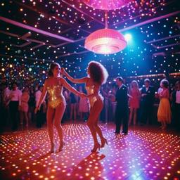 Disco dancers dressed as jellyfish (1970s), FFF Cruises: Voyage 01 · FFF\CRS\027\007