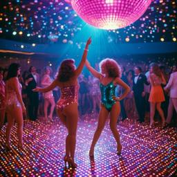 Disco dancers dressed as jellyfish (1970s), FFF Cruises: Voyage 01 · FFF\CRS\027\010