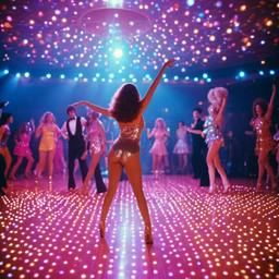 Disco dancers dressed as jellyfish (1970s), FFF Cruises: Voyage 01 · FFF\CRS\027\013