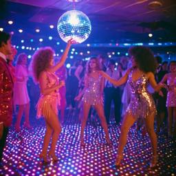 Disco dancers dressed as jellyfish (1970s), FFF Cruises: Voyage 01 · FFF\CRS\027\014