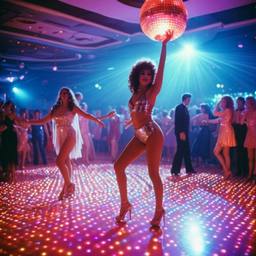Disco dancers dressed as jellyfish (1970s), FFF Cruises: Voyage 01 · FFF\CRS\027\018