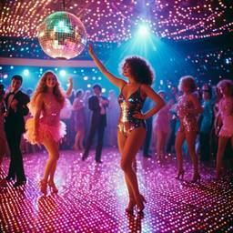 Disco dancers dressed as jellyfish (1970s), FFF Cruises: Voyage 01 · FFF\CRS\027\020