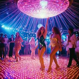 Disco dancers dressed as jellyfish (1970s), FFF Cruises: Voyage 01 · FFF\CRS\027\021