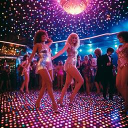 Disco dancers dressed as jellyfish (1970s), FFF Cruises: Voyage 01 · FFF\CRS\027\022