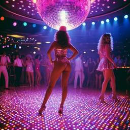 Disco dancers dressed as jellyfish (1970s), FFF Cruises: Voyage 01 · FFF\CRS\027\023