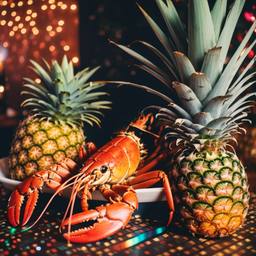 A lobster and pineapples dance, FFF Cruises: Voyage 01 · FFF\CRS\029\003