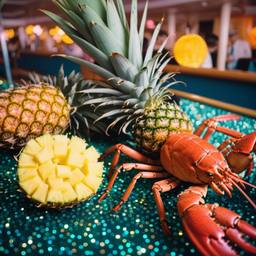 A lobster and pineapples dance, FFF Cruises: Voyage 01 · FFF\CRS\029\004