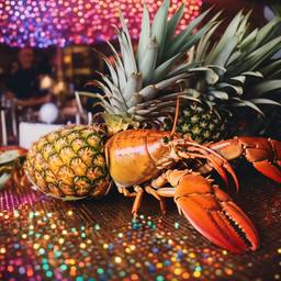 A lobster and pineapples dance, FFF Cruises: Voyage 01 · FFF\CRS\029\006