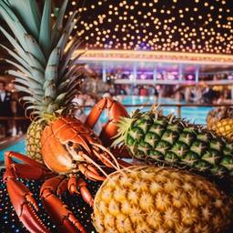 A lobster and pineapples dance, FFF Cruises: Voyage 01 · FFF\CRS\029\010