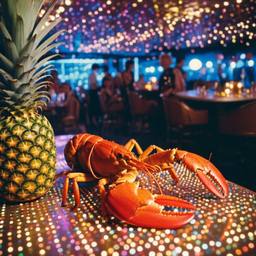 A lobster and pineapples dance, FFF Cruises: Voyage 01 · FFF\CRS\029\019