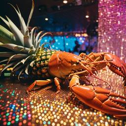 A lobster and pineapples dance, FFF Cruises: Voyage 01 · FFF\CRS\029\023